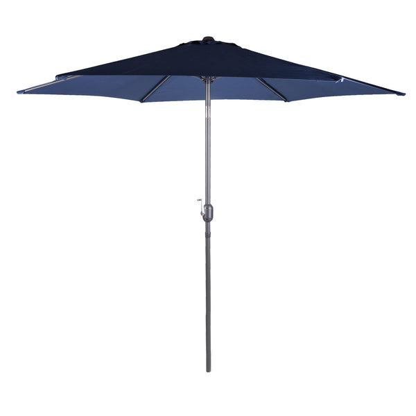 Alfresia 2.7m Garden Parasol | Easy Push Button Control & Tilt Function