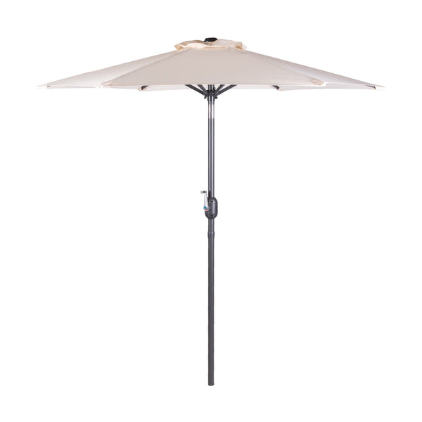 Alfresia 2m Garden Parasol | Easy Push Button Control & Tilt Function