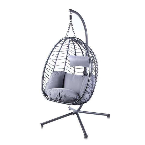 Alfresia Hanging Egg Chair - Charcoal