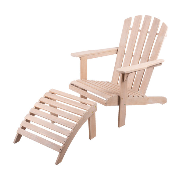 Alfresia Adirondack Chair & Footrest